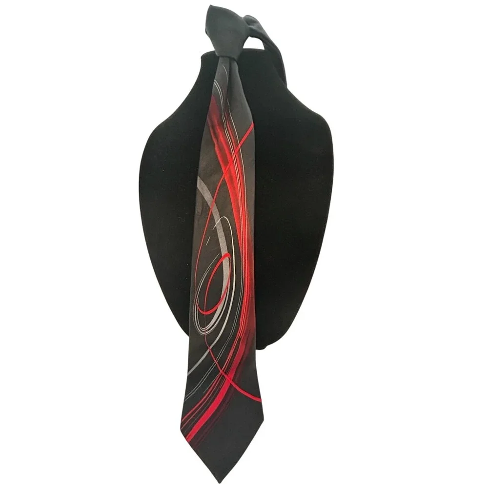 J. Garcia Moon Mountains Collection Fifty-Five Necktie - Abstract‎